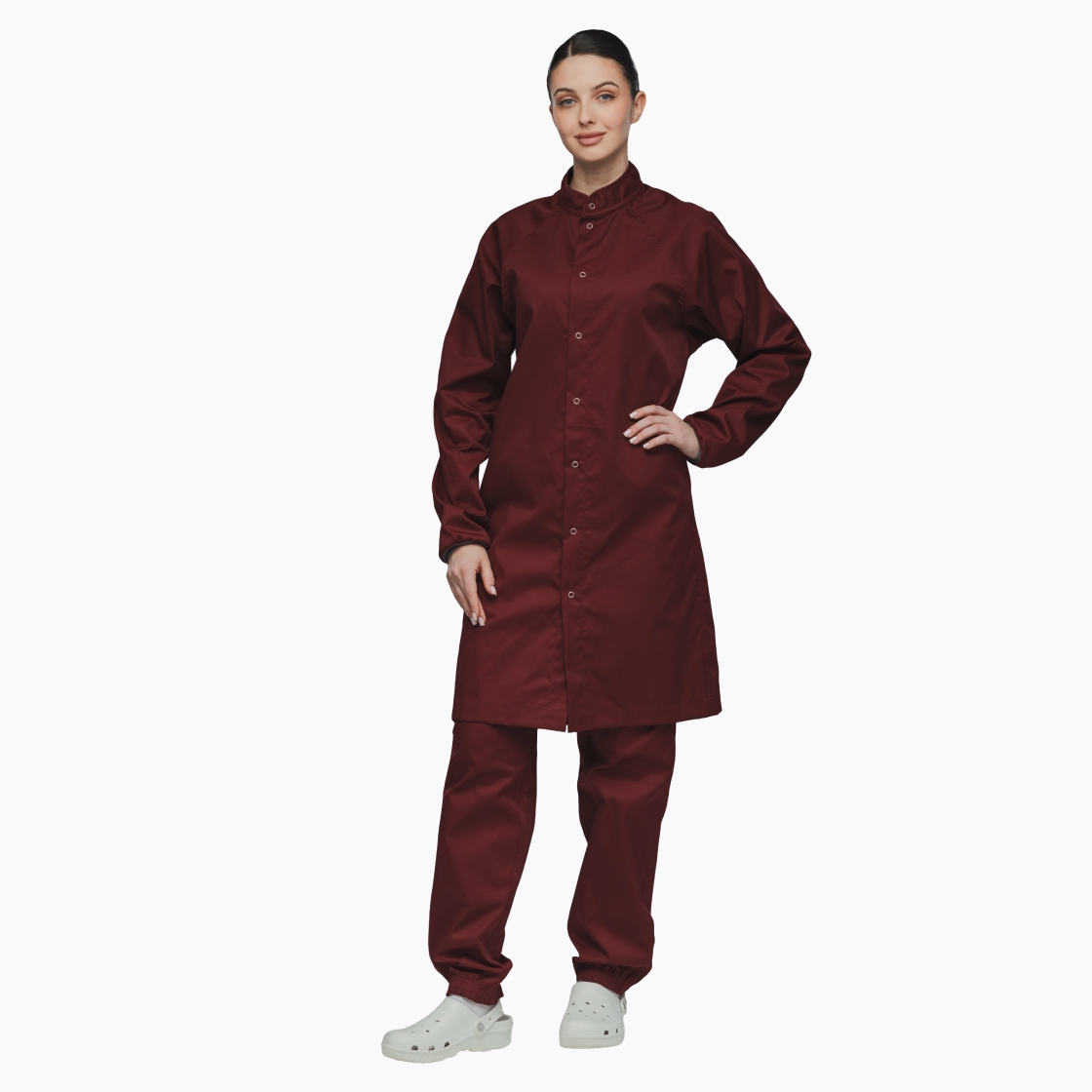 Халат на кнопках многоразовый Isotex™