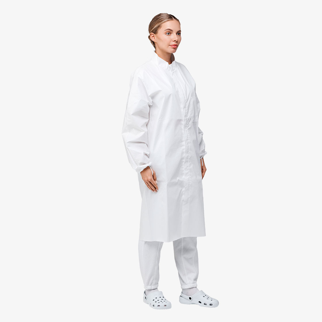 Laboratory coat with zipper Isogarm™ (non-sterile)