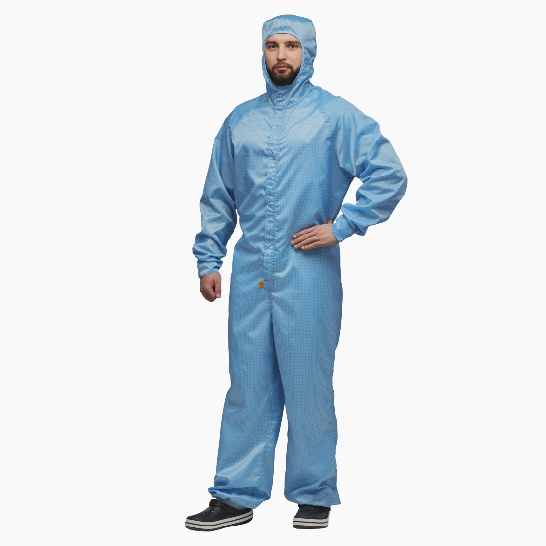 Комбинезон с капюшоном многоразовый для чистых помещений Isotex™
