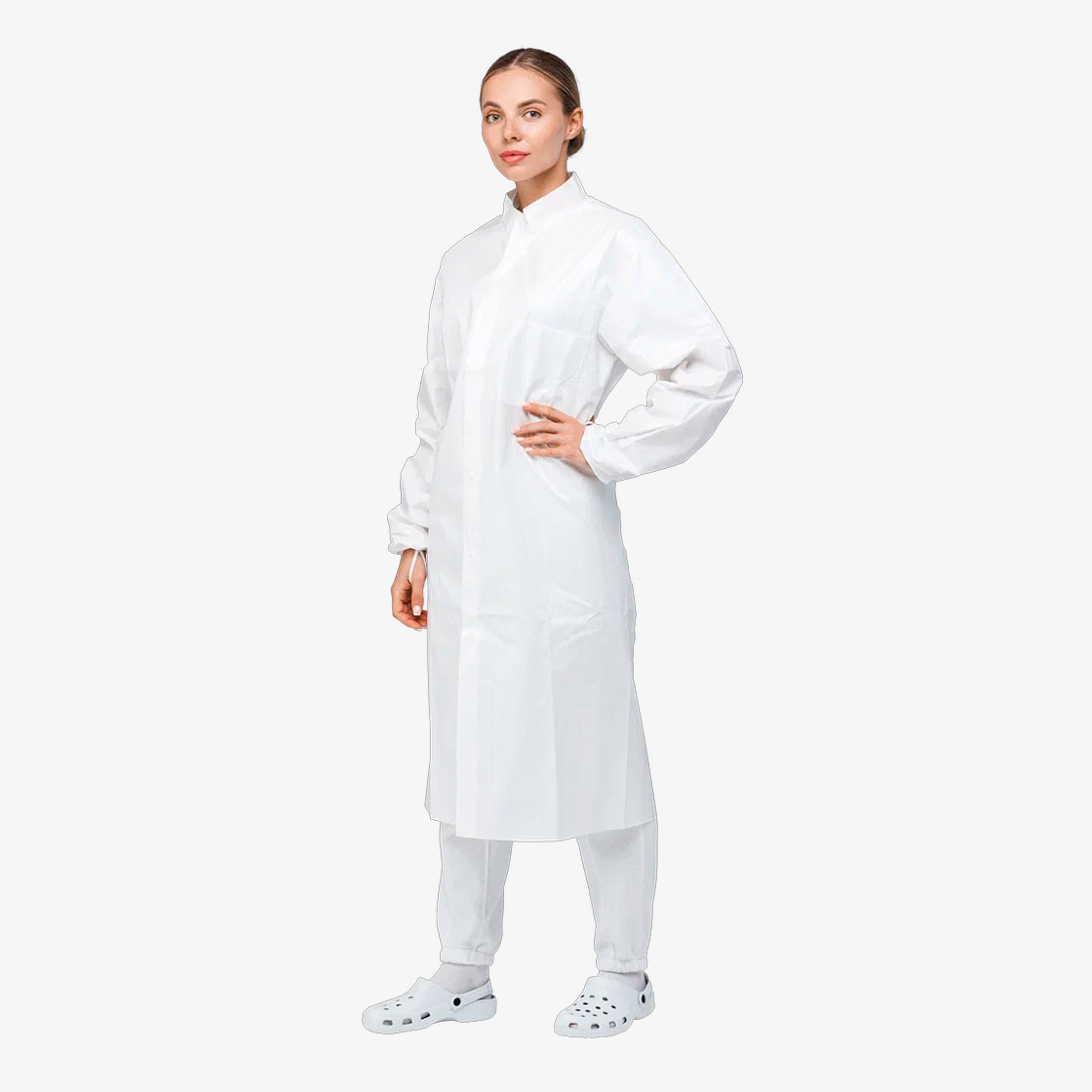 Laboratory coat with buttons Isogarm™ (non-sterile)