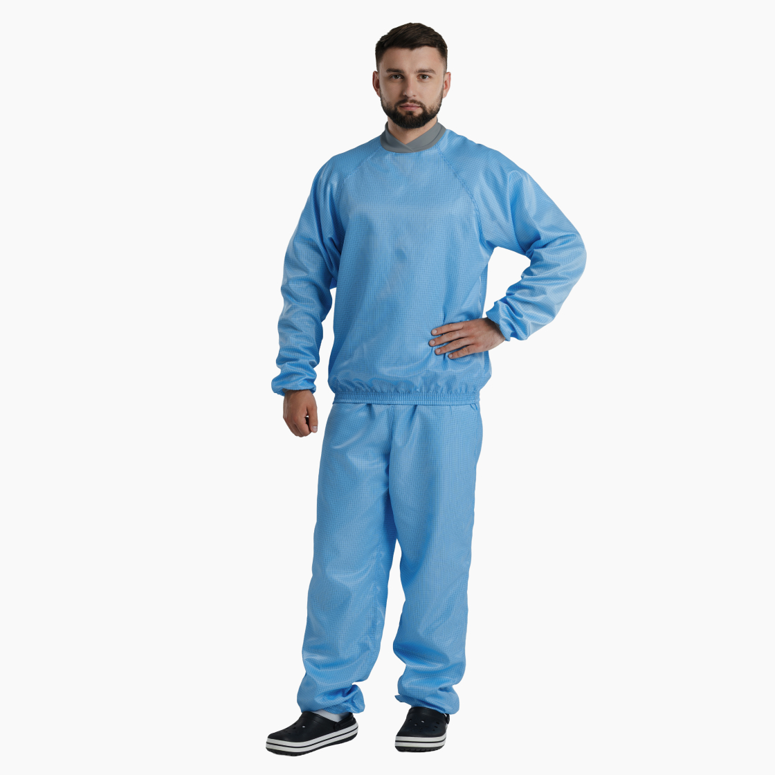 Куртка без молнии многоразовая для чистых помещений Isotex™