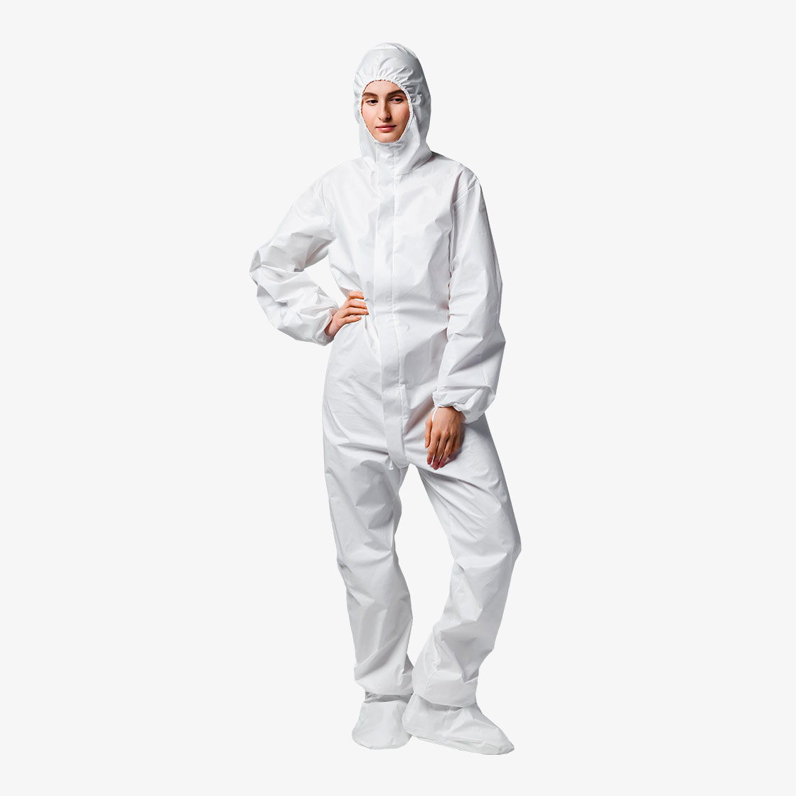 Overalls with hood and shoe covers Isogarm™ (non-sterile)
