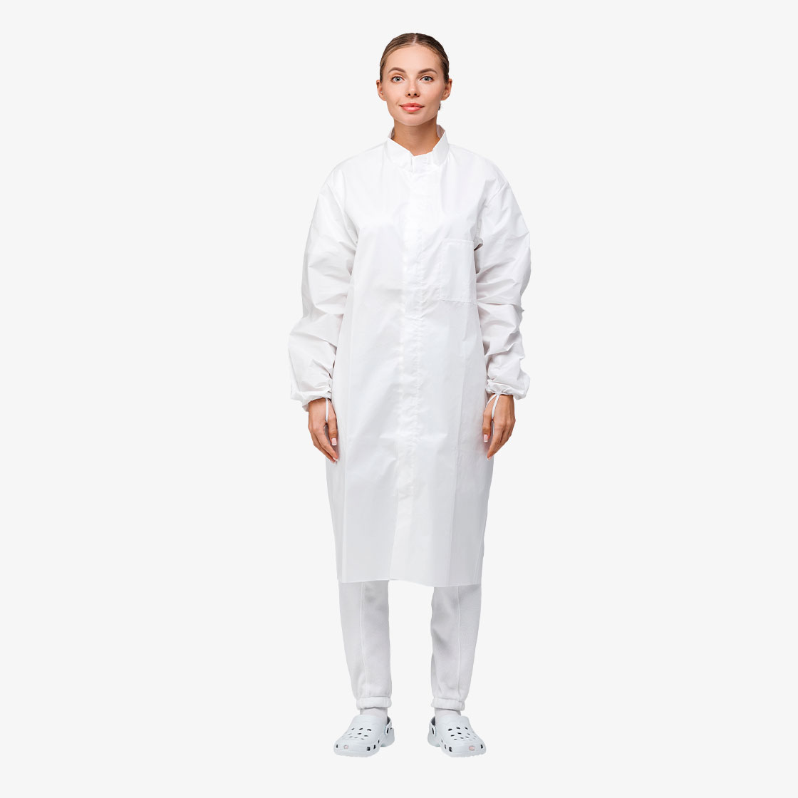 Laboratory coat with zipper Isogarm™ (sterile)