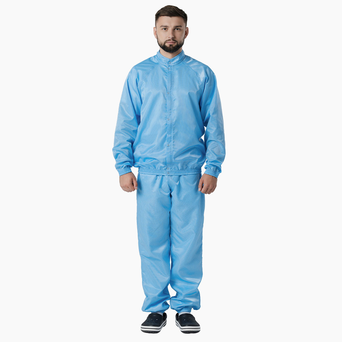 Куртка с длинной молнией многоразовая для чистых помещений Isotex™