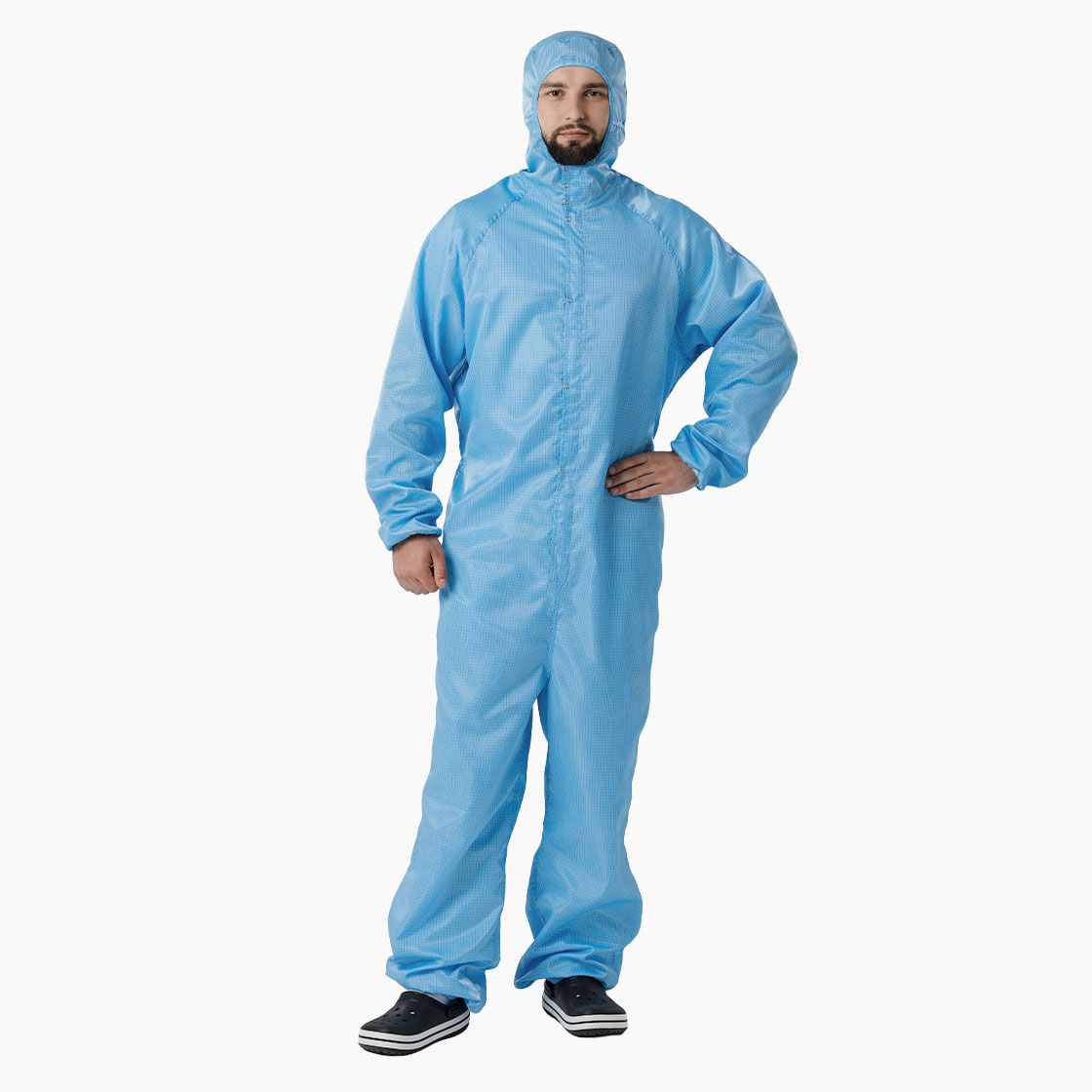 Комбинезон с капюшоном многоразовый для чистых помещений Isotex™