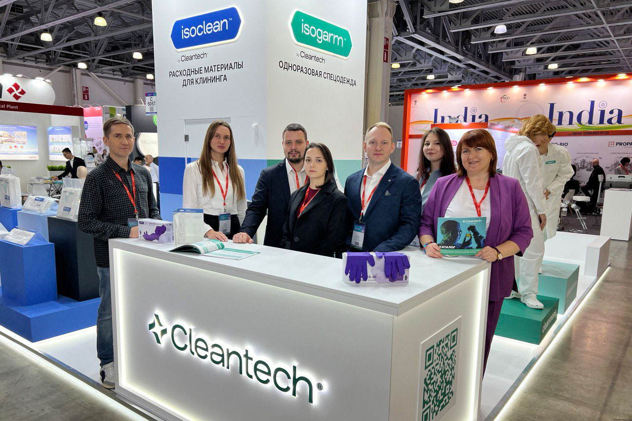 Компания Cleantech® приняла участие в 26-ой международной выставке Pharmtech & Ingredients 2024