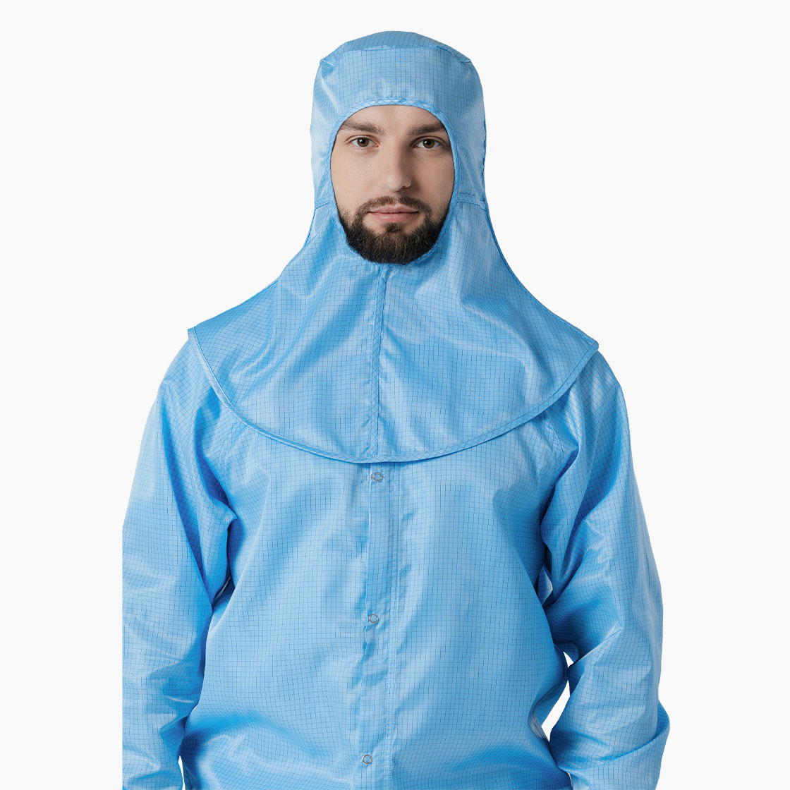 Капюшон без молнии многоразовый для чистых помещений Isotex™