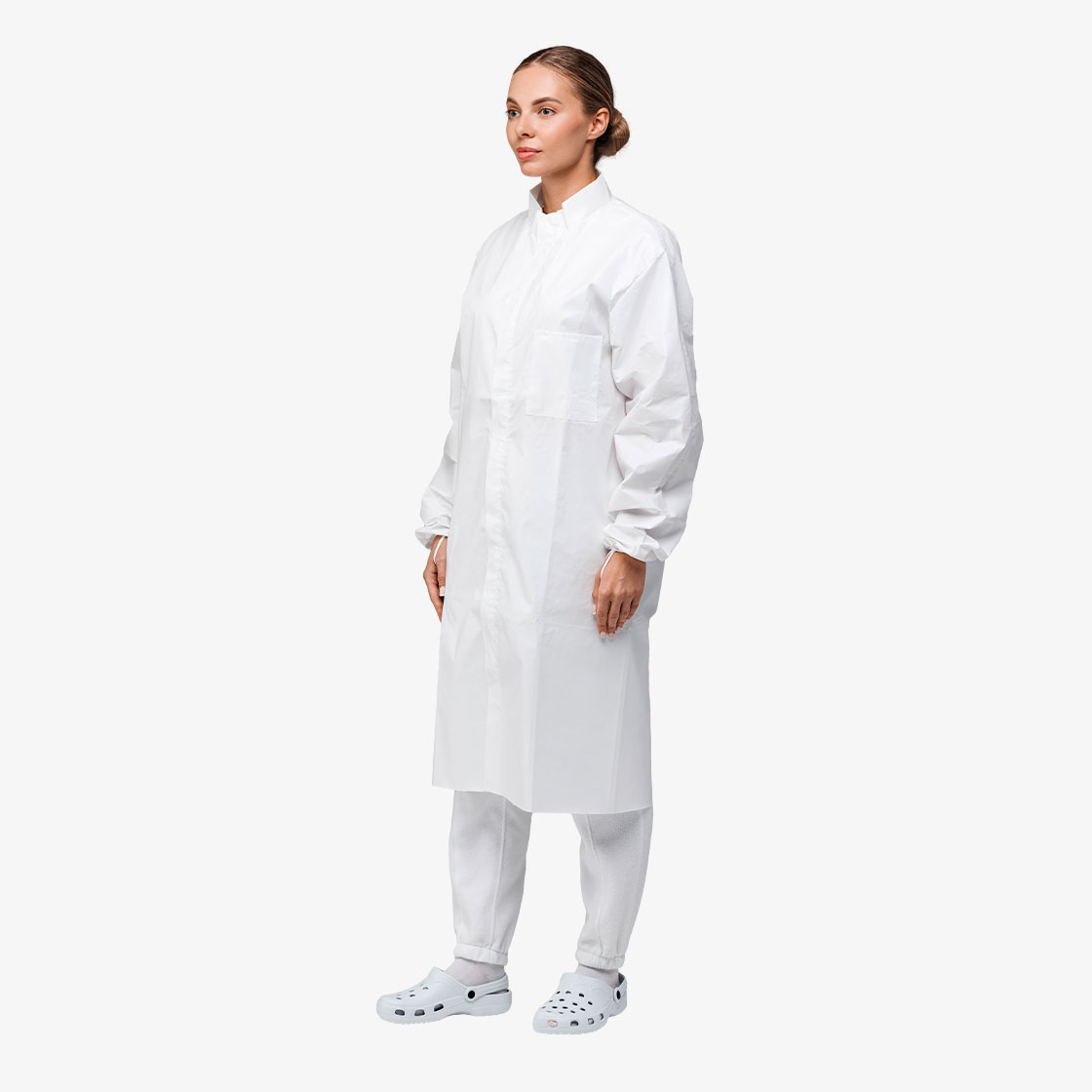 Laboratory coat with zipper Isogarm™ (sterile)